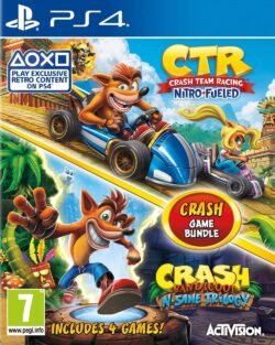 Crash Bandicoot Bundle - N. Sane Trilogy + CTR Nitro-Fueled ~ PS4