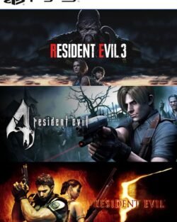 Resident Evil 3 + Resident Evil 4 + Resident Evil 5 ~ PS5