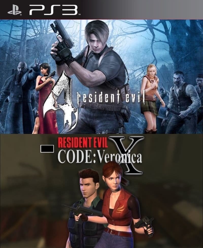 Resident Evil 4 + Resident Evil Code Veronica X ~ PS3