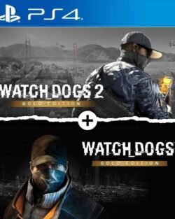 Watch Dogs 1 Gold Edition + Watch Dogs 2 Gold Edition ~ PS4