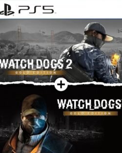 Watch Dogs 1 Gold Edition + Watch Dogs 2 Gold Edition ~ PS5