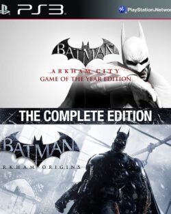 Batman Arkham City GOTY + Batman Arkham Origins Complete Edition~ PS3
