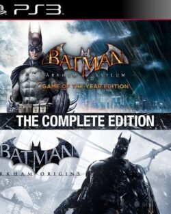 Batman Arkham Asylum GOTY + Batman Arkham Origins Complete Edition~ PS3