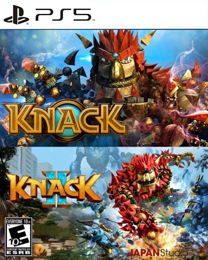 Knack 1 & 2~ PS5