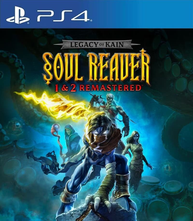 Legacy of Kain Soul Reaver 1 & 2 Remastered ~ PS4