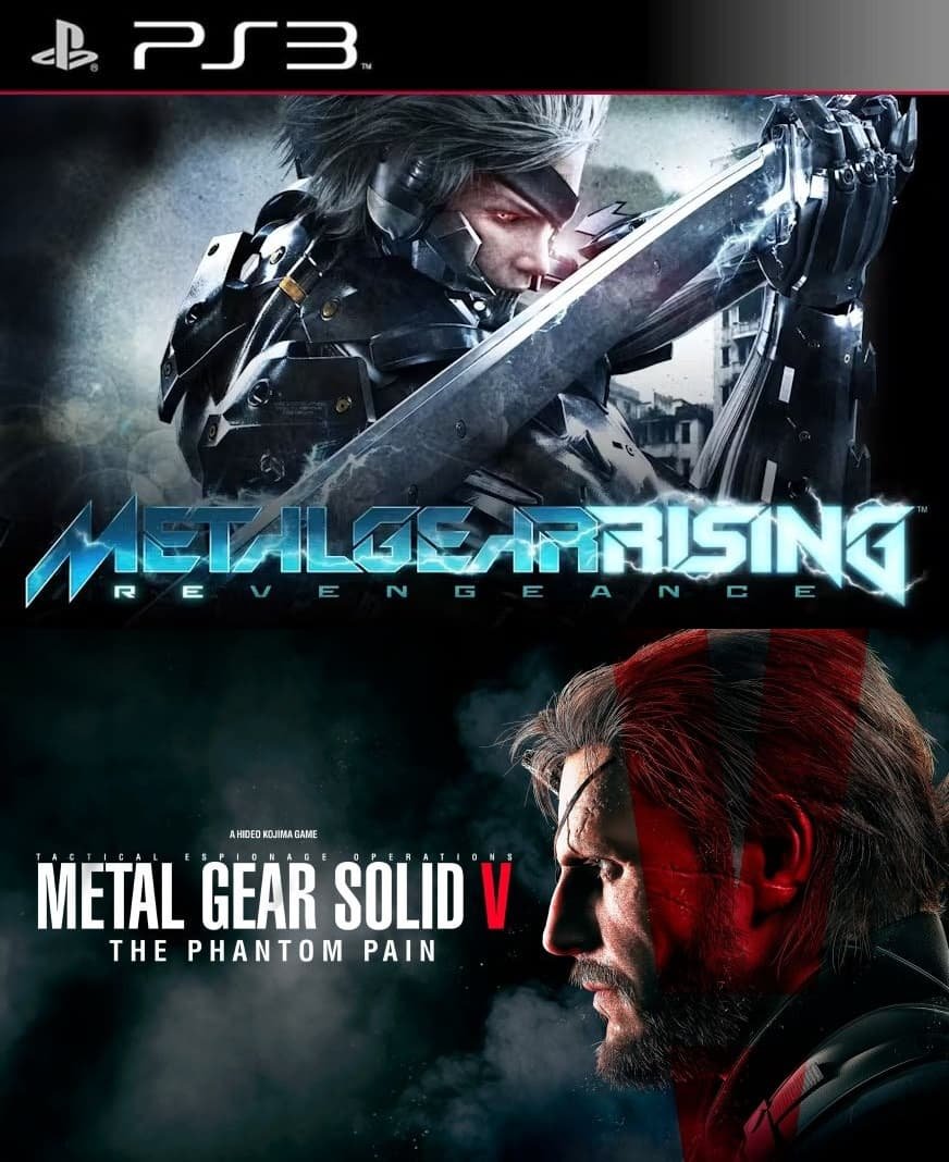 Metal Gear Rising Revengeance + Metal Gear V The Phantom Pain ~ PS3