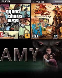 GTA San Andreas + Jak & Daxter Trilogy + Amy ~ PS3