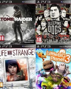 Tomb Raider + Little Big Planet 3 + Sleeping Dogs + Life is Strange ~ PS3