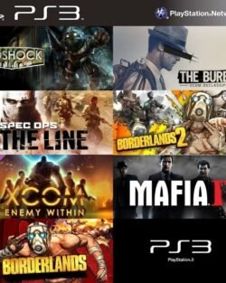 The Bureau + Mafia II + BioShock + Borderlands 1 & 2 + Spec Ops The Line + XCOM ~ PS3
