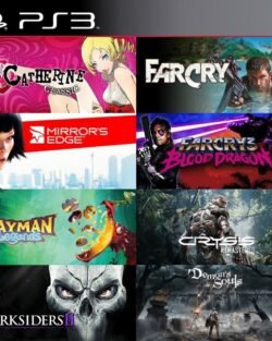 Catherine + Demons Souls + Darksiders 2 + Crysis + Far Cry Classic + Rayman + Mirrors Edge ~ PS3