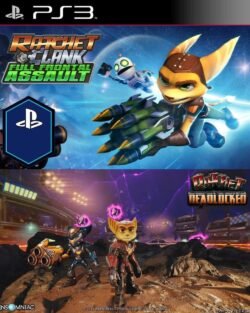 Ratchet & Clank Full Frontal Assault + Ratchet Deadlocked ~ PS3