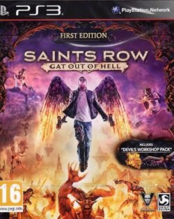 Saints Row Gat Out of Hell - First Edition ~ PS3