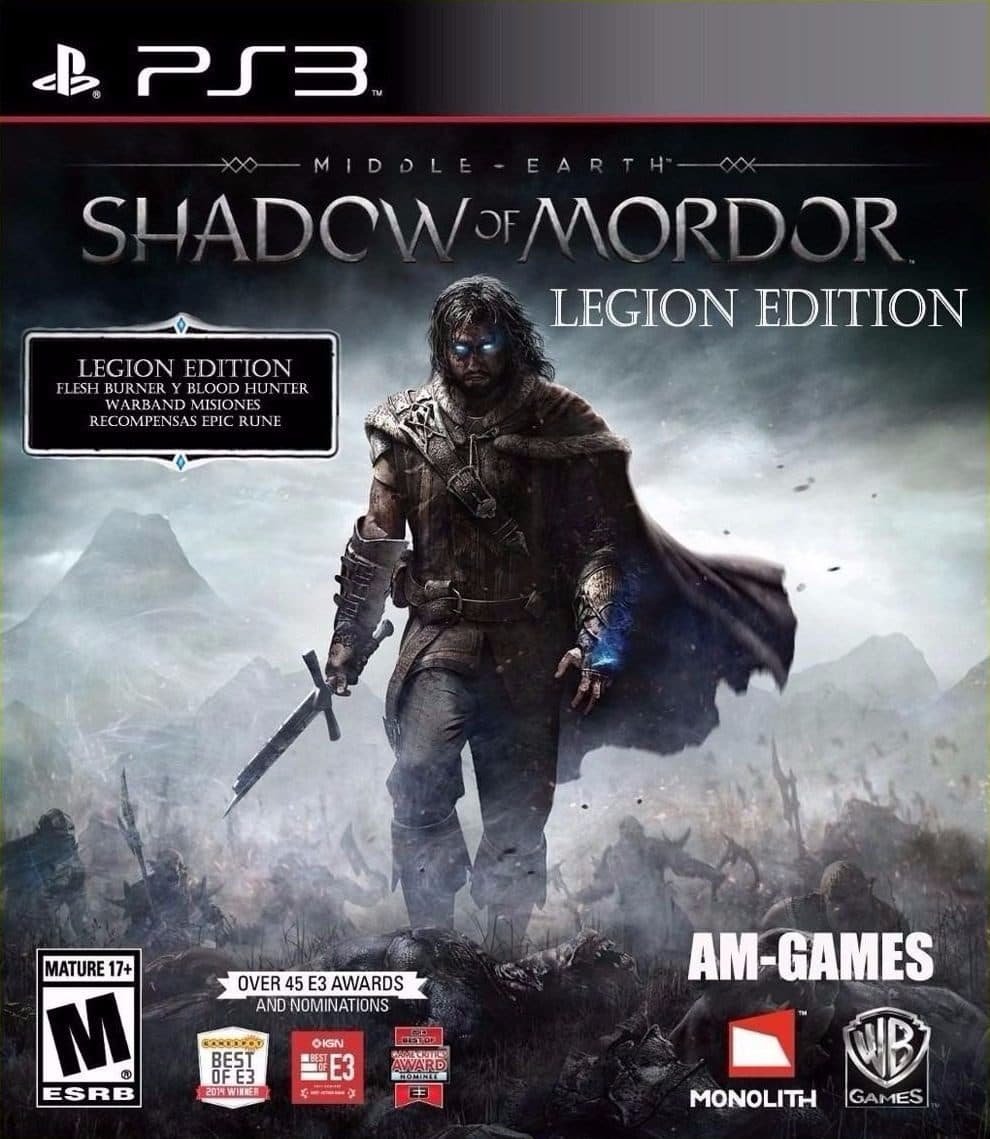 Shadow of Mordor - Legion Edition ~ PS3