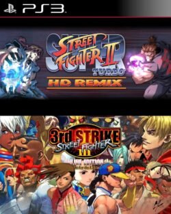 Super Street Fighter II Turbo HD Remix + Street Fighter III 3rd Strike Online ~ PS3