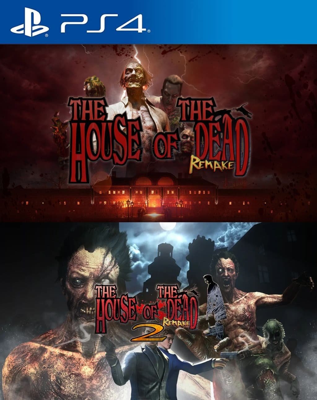 The House of the Dead 1 & 2 Remake ~ PS4