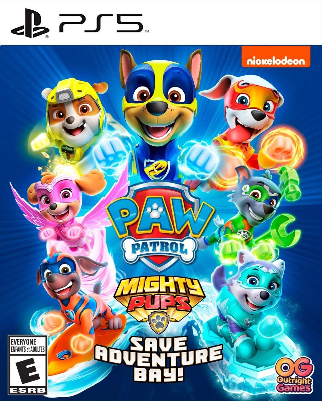 PAW Patrol Mighty Pups Save Adventure Bay ~ PS5