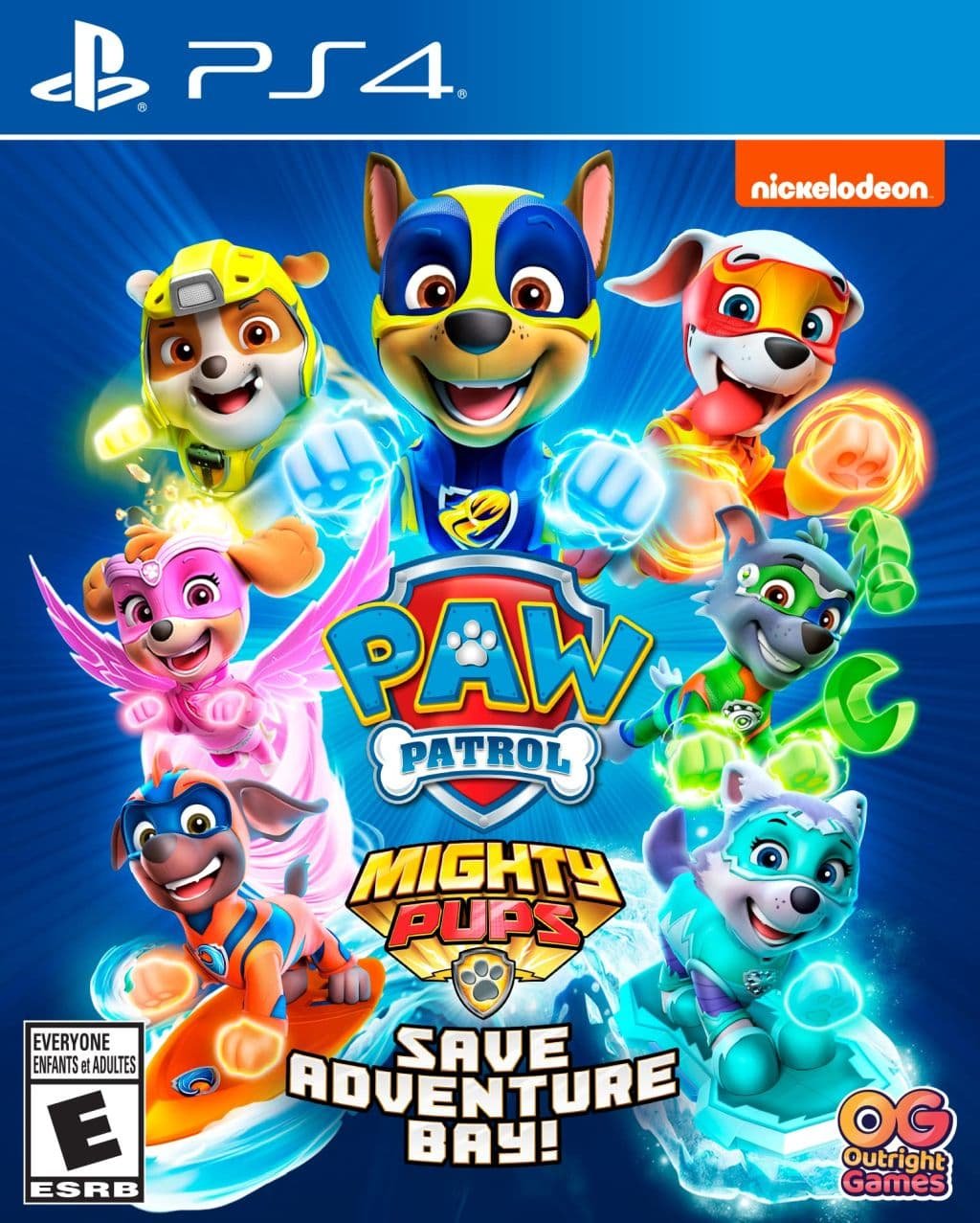 PAW Patrol Mighty Pups Save Adventure Bay ~ PS4